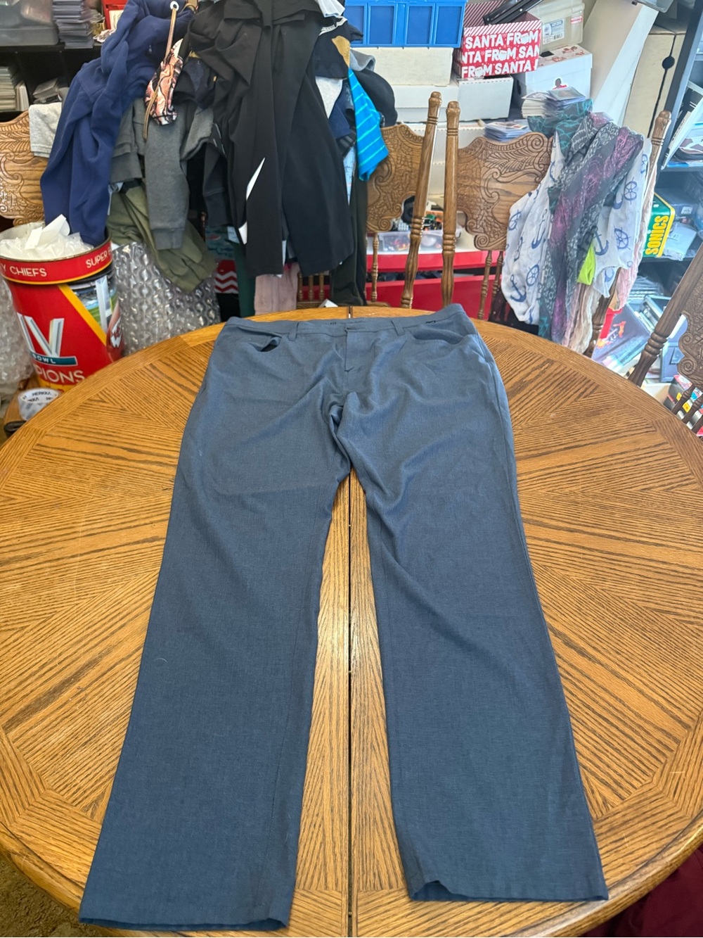 Travis Mathew Performance Dark Gray Men's Dress Pants